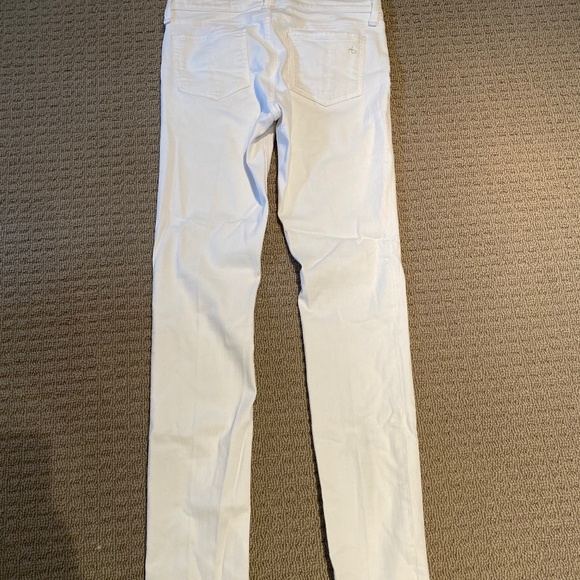 rag & bone bright white skinny jeans - size 26 - Picture 5 of 9